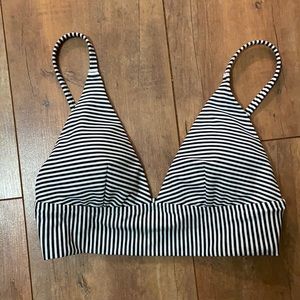 Aerie longline triangle bikini size S NWOT